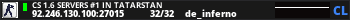 CS 1.6 SERVERS #1 IN TATARSTAN