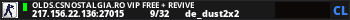 OLDS.CSNOSTALGIA.RO VIP FREE + REVIVE