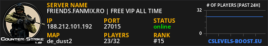 FRIENDS.FANMIX.RO | FREE VIP ALL TIME